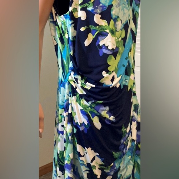 Vince Camuto Dress plus size 18W Floral Ruched Sheath Dress Womens NWT - Picture 6 of 8